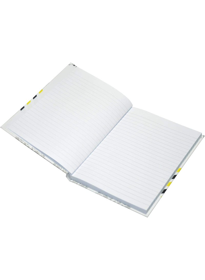 FIS Light Hard Cover Notebook, Pack of 5 Pieces, Single Line, A5 Size, 100 Sheets - LINBA51801 - Image 2